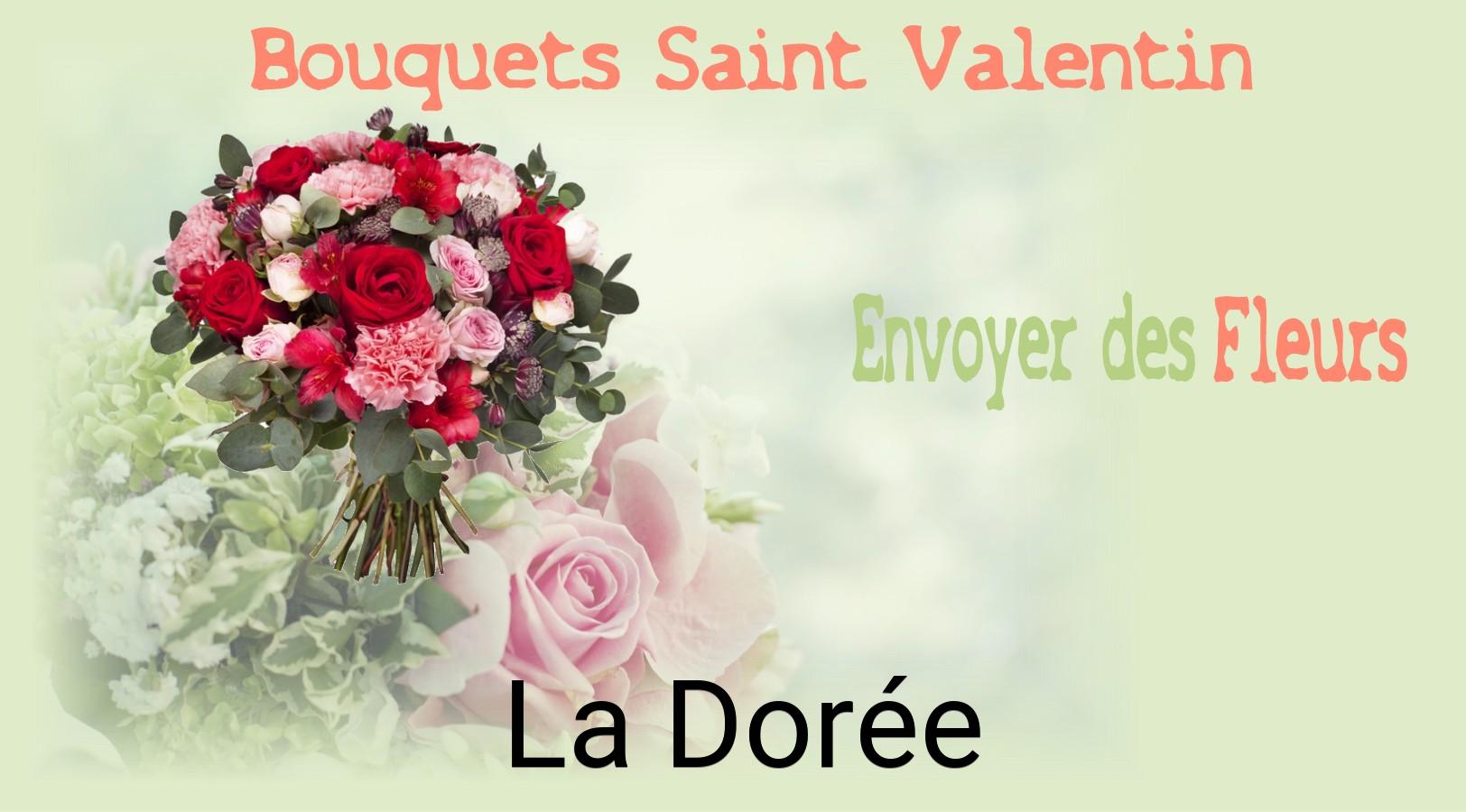 Roses de Saint-Valentin livrées à La Dorée